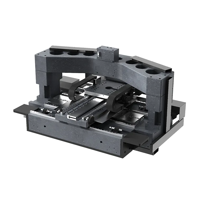 Scène de mouvement à portique XYZT pour l'inspection des plaquettes